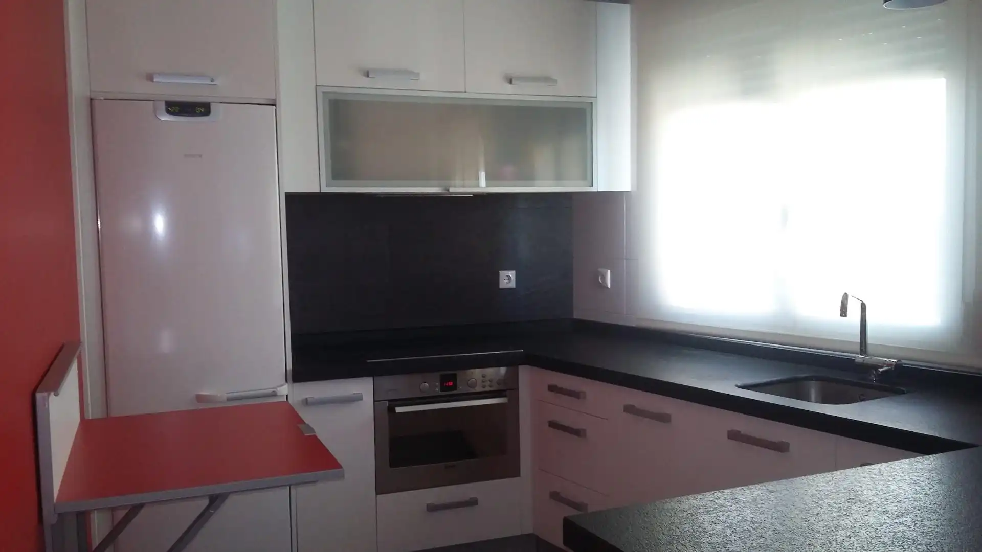 Cocina de Piso en venta en Corella con Calefacción, Parquet y Terraza