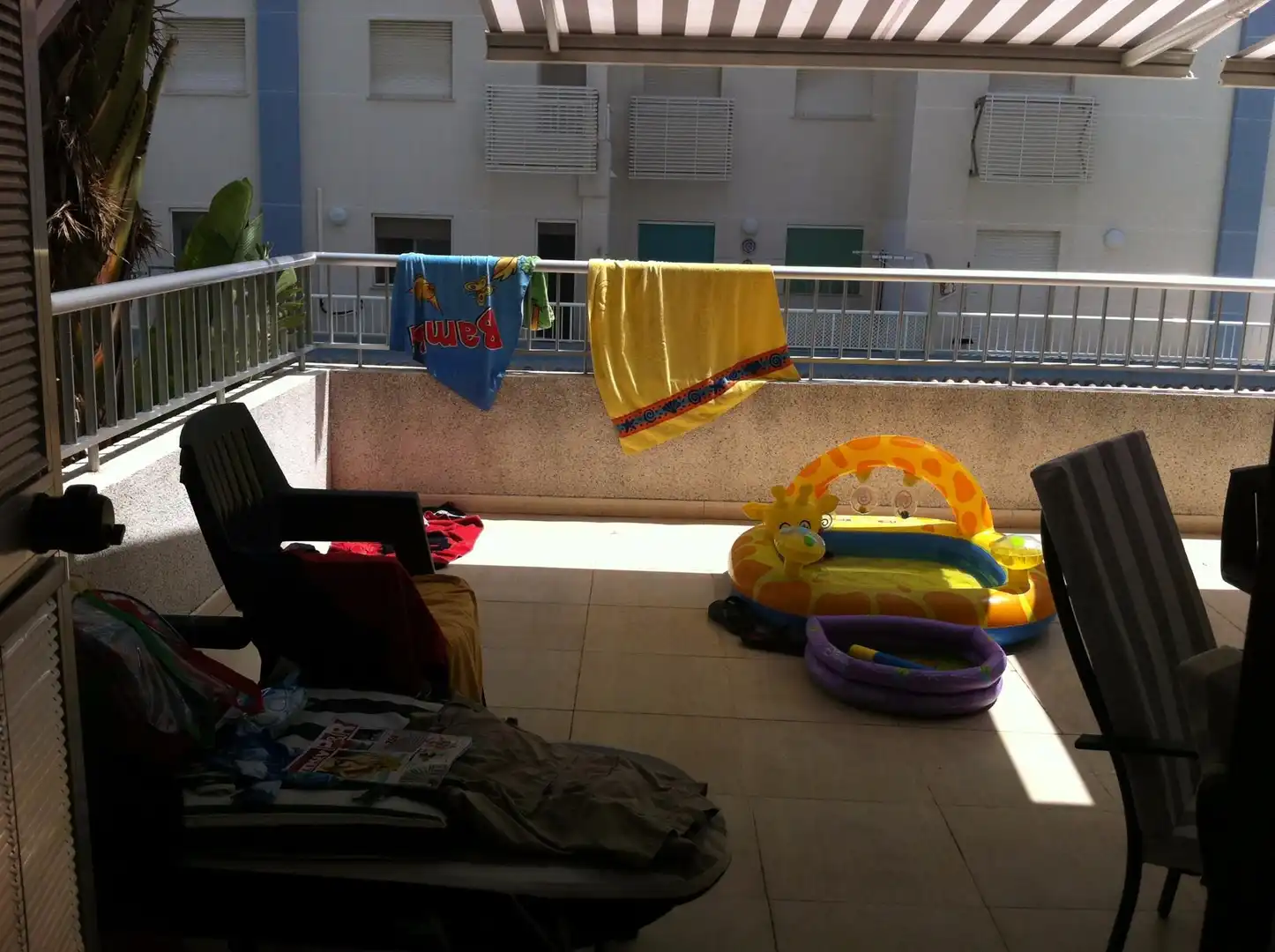Flat for rent in Calle del Maestrat, 9, Playa de Gandia Balcony of Flat for rent in Gandia with Private garden, Terrace and Swimming Pool