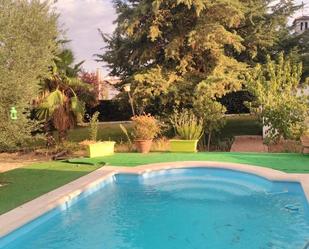 Swimming pool of House or chalet for sale in Valdecaballeros  with Air Conditioner, Terrace and Swimming Pool