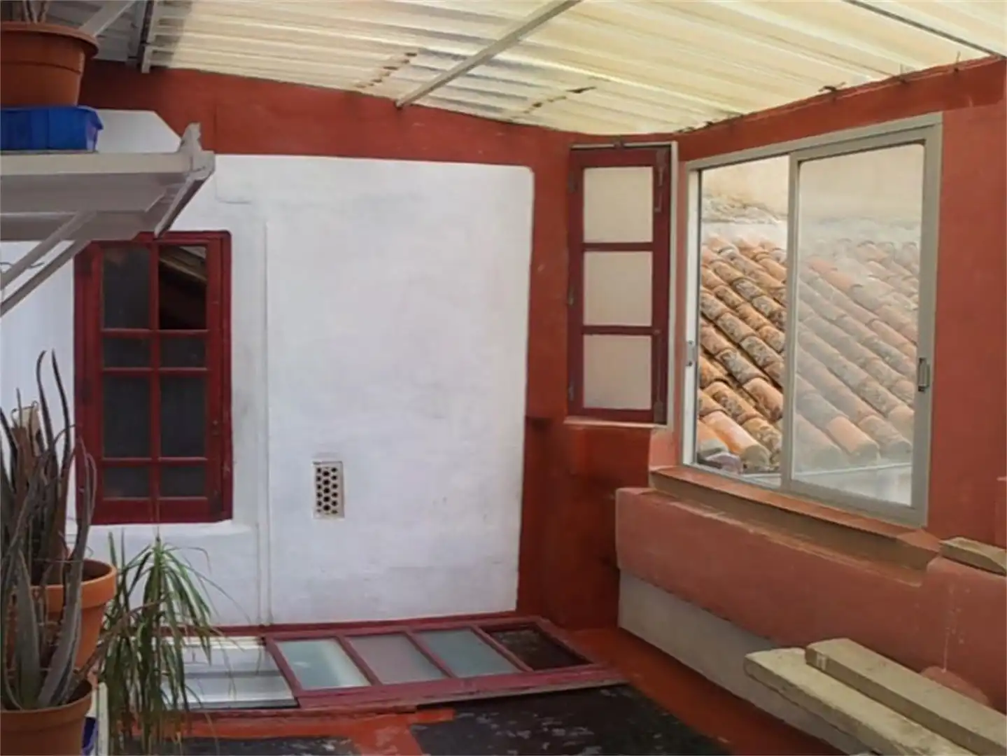 Balcony of Houses for sale in Albacete  with Heating, Parquet flooring and Terrace