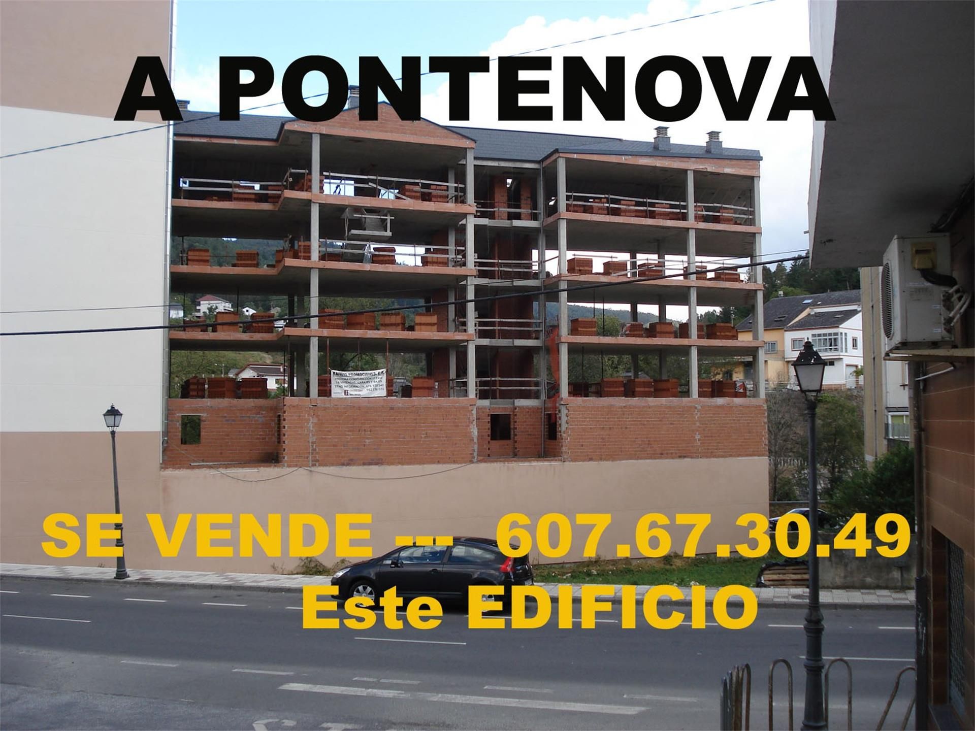 Vista exterior de Pis en venda en A Pontenova  