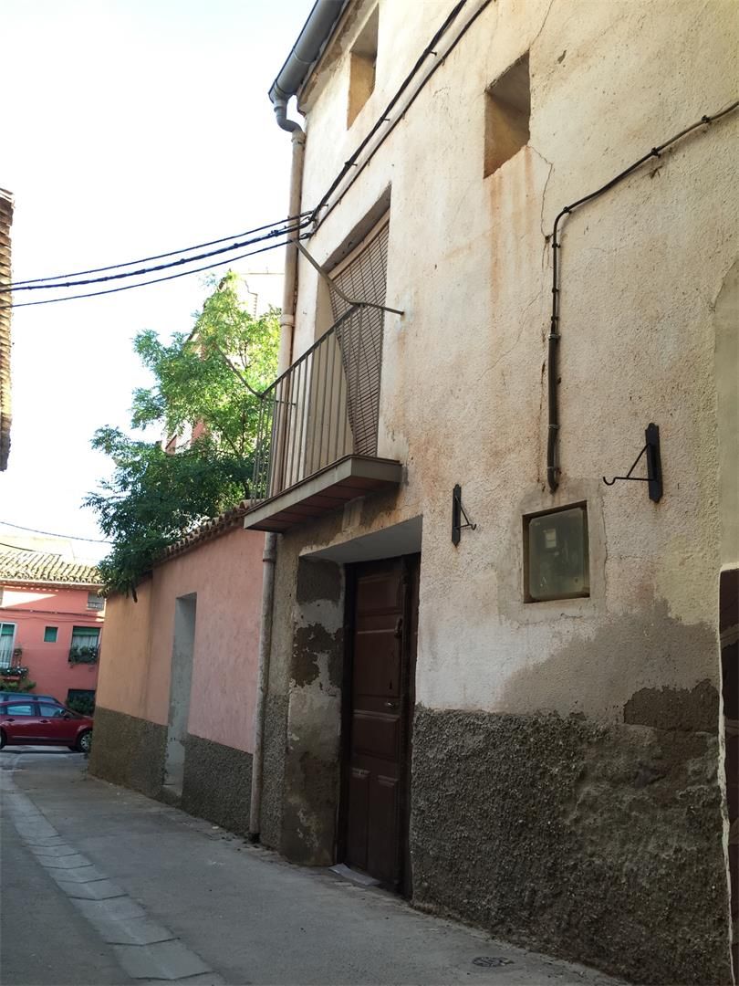 Exterior view of Single-family semi-detached for sale in Gotor  with Terrace and Balcony
