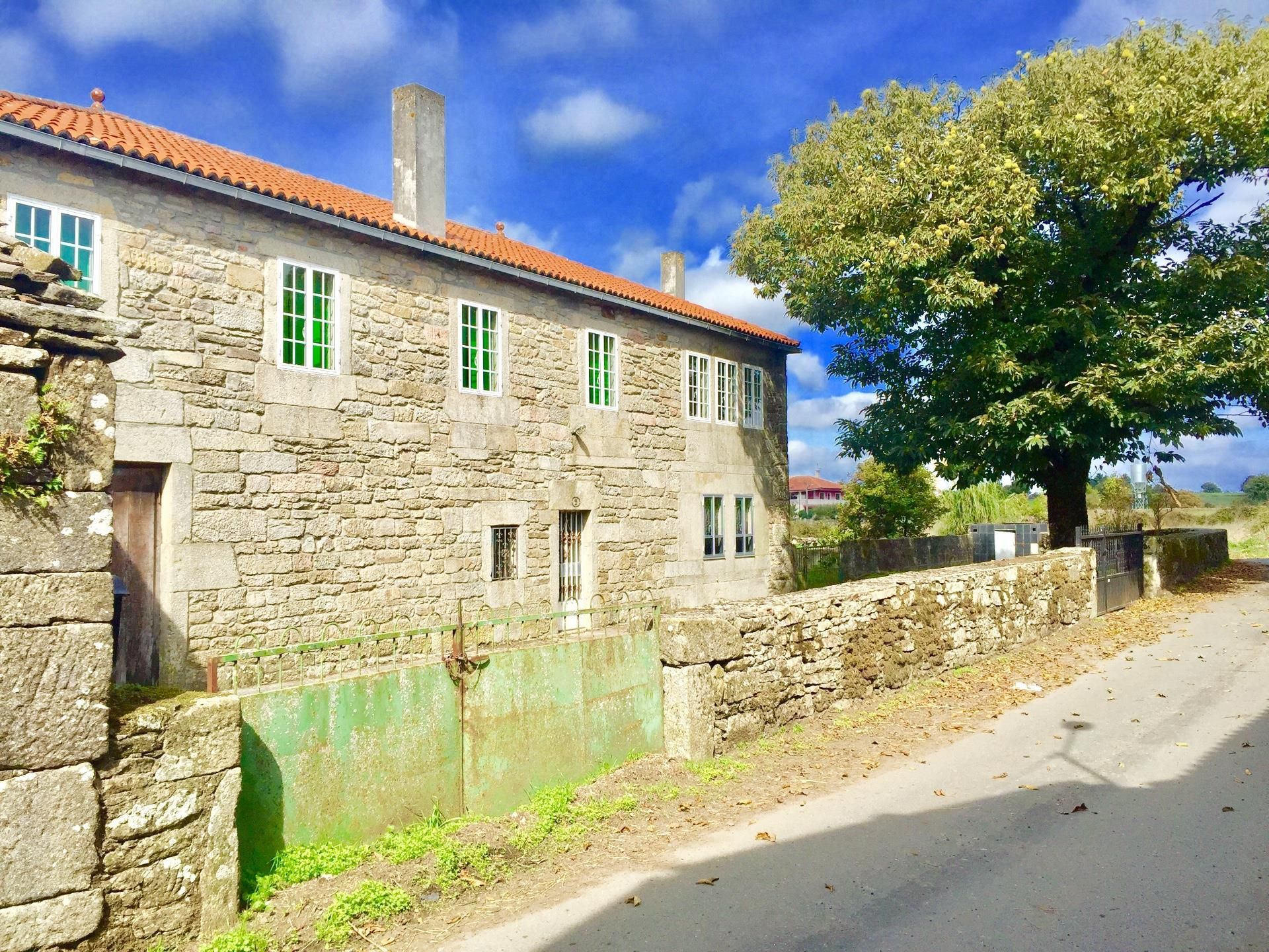Exterior view of Country house for sale in Rodeiro  with Private garden, Terrace and Storage room