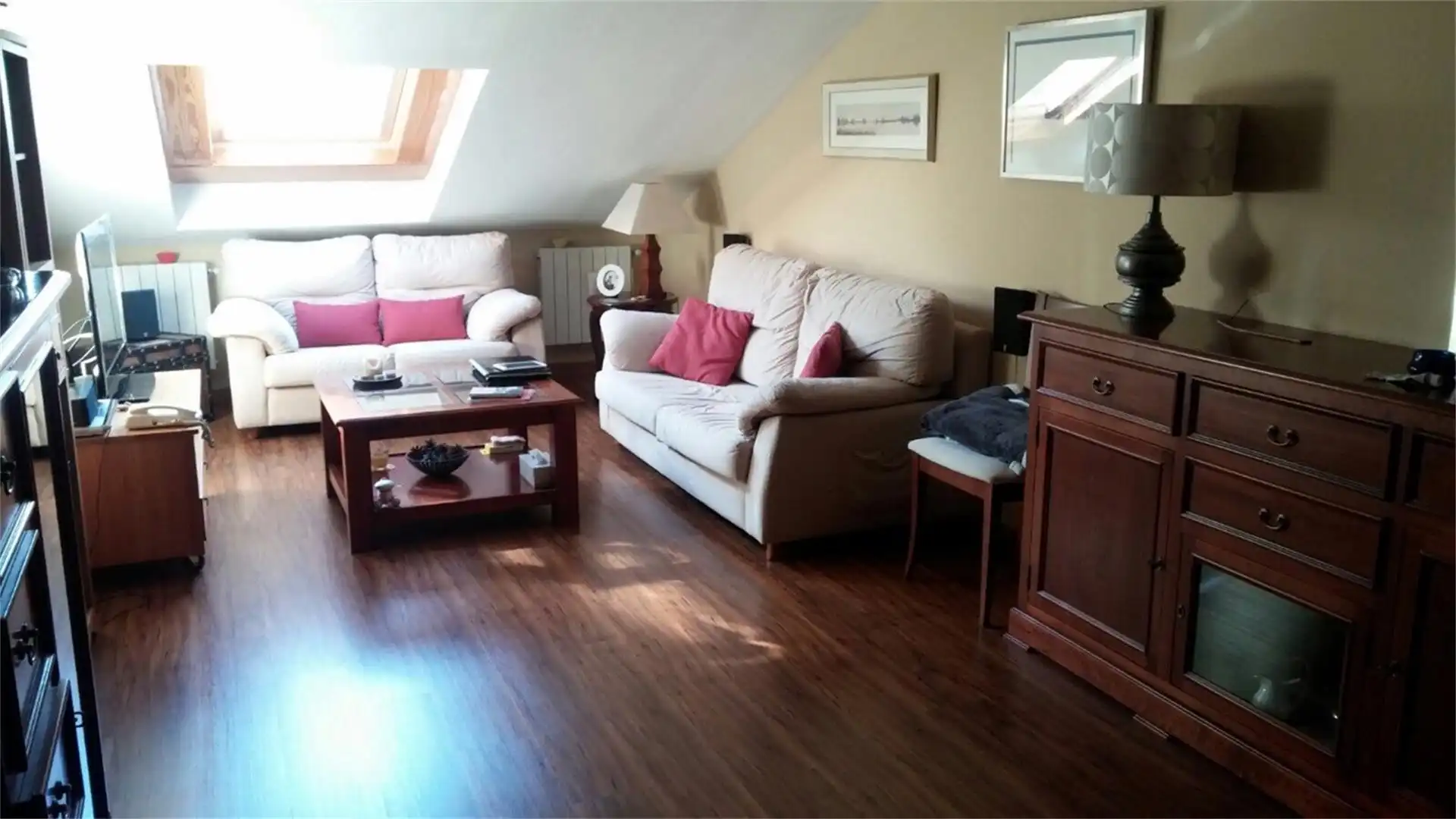 Wohnung zum Verkauf in Chinchilla de Monte-Aragón Wohnzimmer von Wohnung zum Verkauf in Chinchilla de Monte-Aragón mit Klimaanlage, Heizung und Parkett