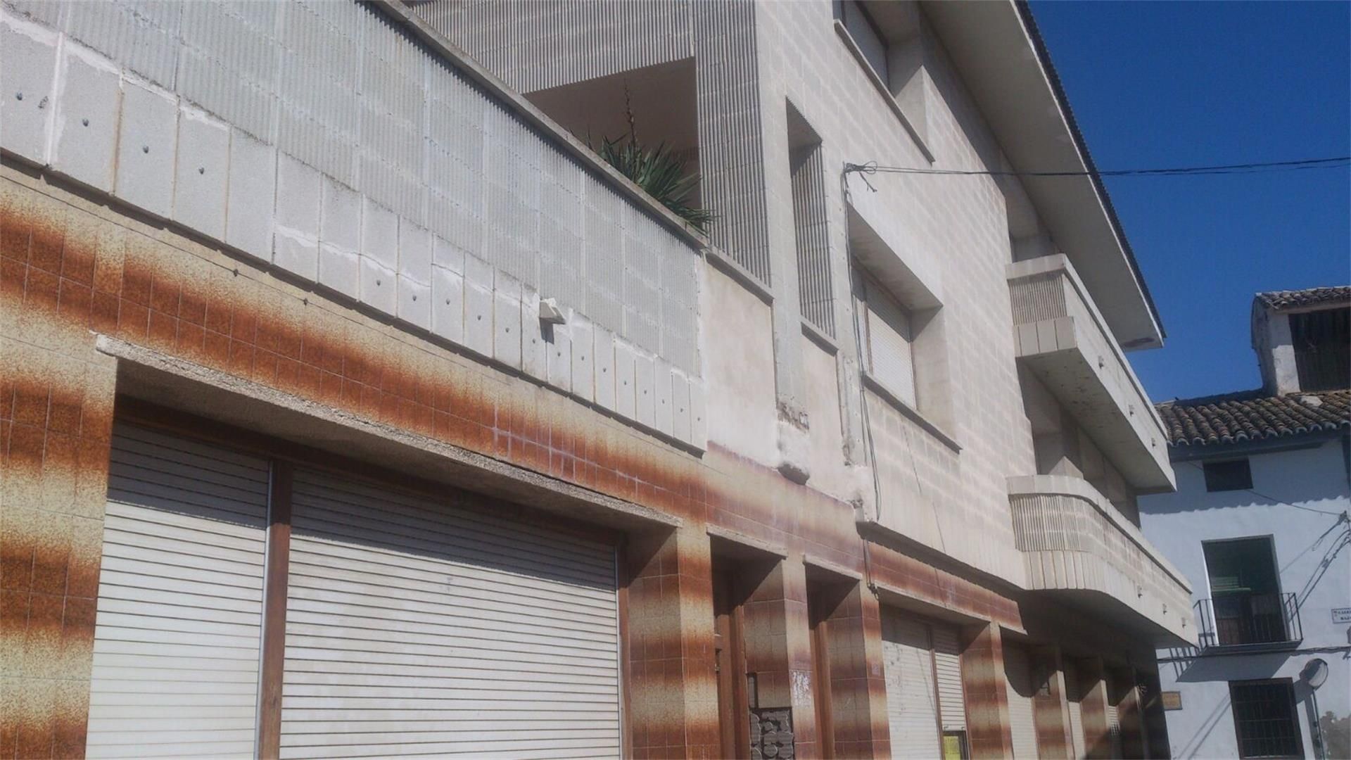 Vista exterior de Pis en venda en Bujaraloz amb Terrassa, Traster i Moblat