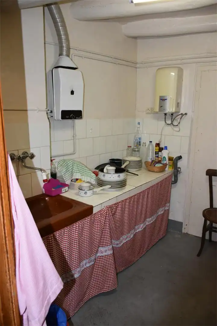 Wohnung zum Verkauf in Carrer Major, 22, La Figuera Küche von Wohnung zum Verkauf in La Figuera mit Möbliert und Balkon