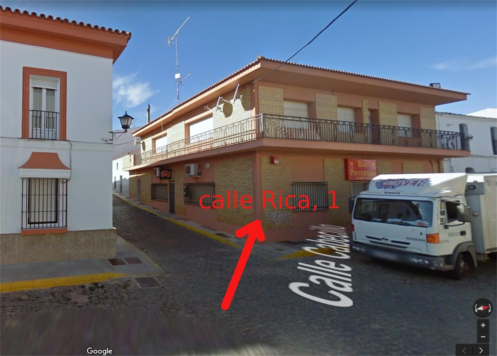 Exterior view of Single-family semi-detached for sale in Santa Bárbara de Casa
