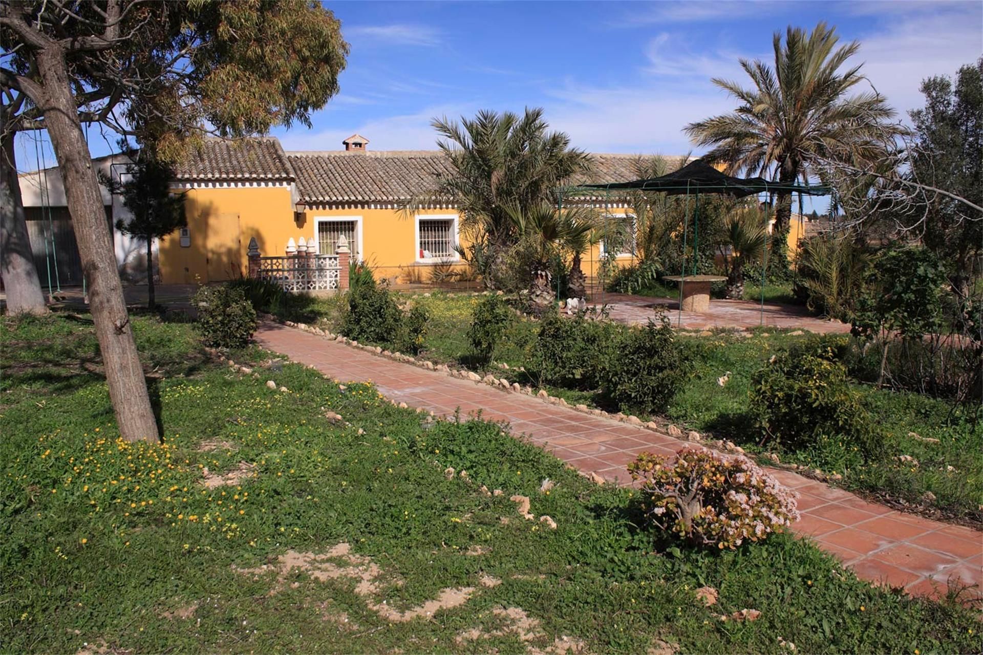 Exterior view of House or chalet for sale in Fuente Álamo de Murcia  with Air Conditioner