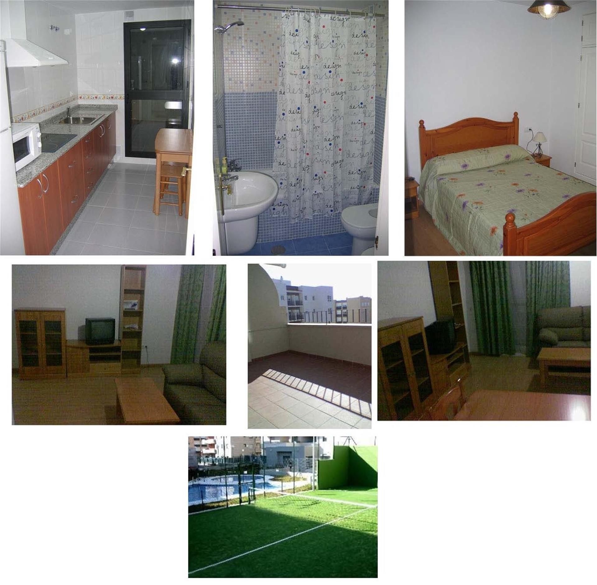 Bedroom of Flat for sale in Puerto Real  with Parquet flooring, Terrace and Furnished