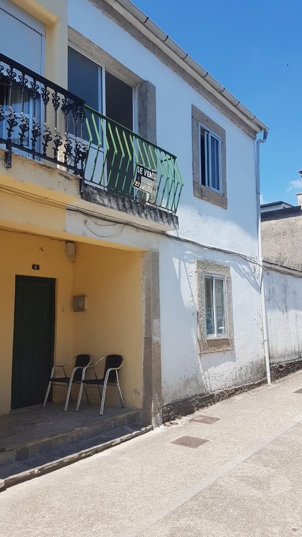 Exterior view of Single-family semi-detached for sale in Portomarín  with Private garden, Terrace and Storage room
