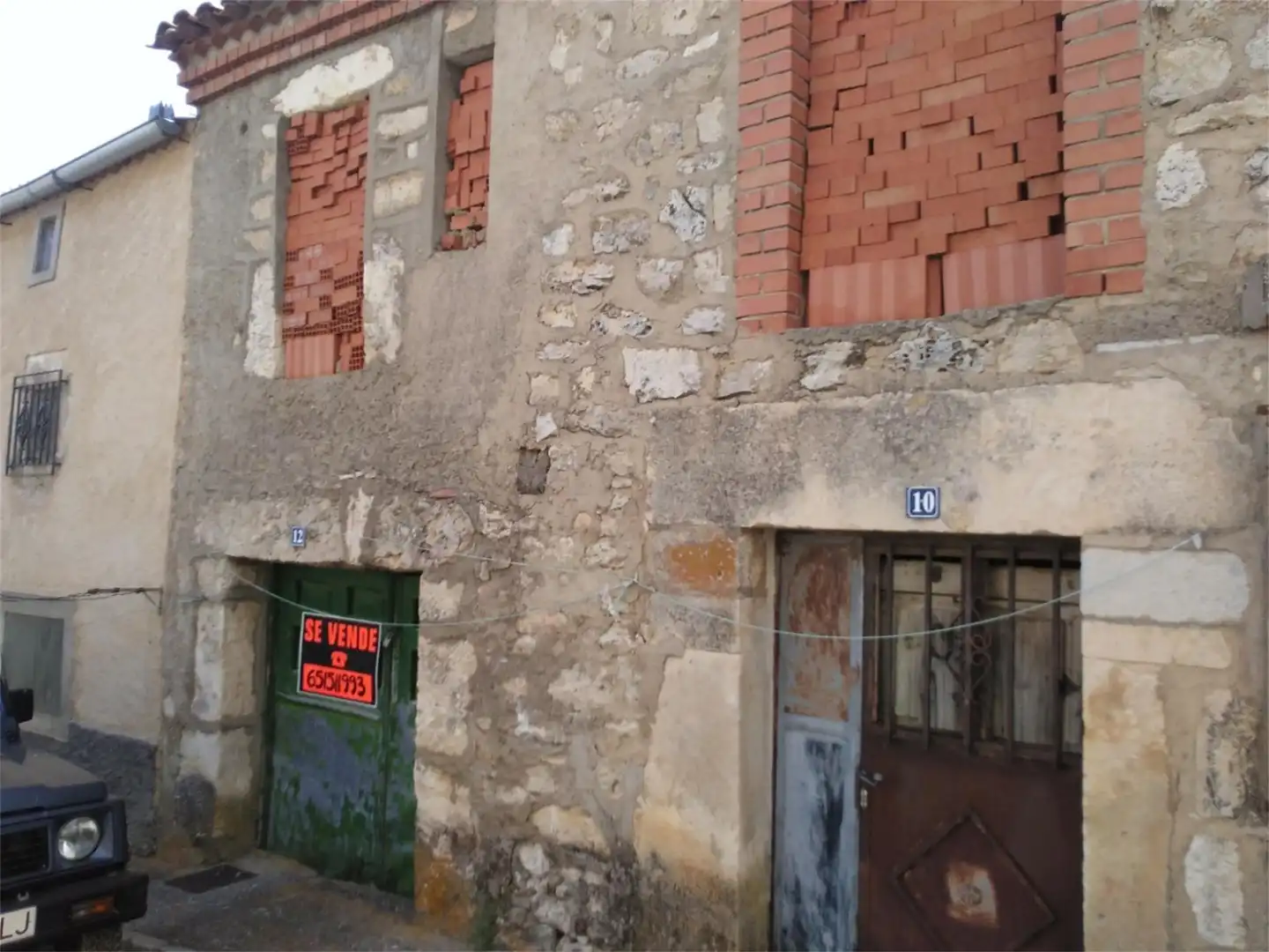 Vista exterior de Casa adosada en venta en Campisábalos