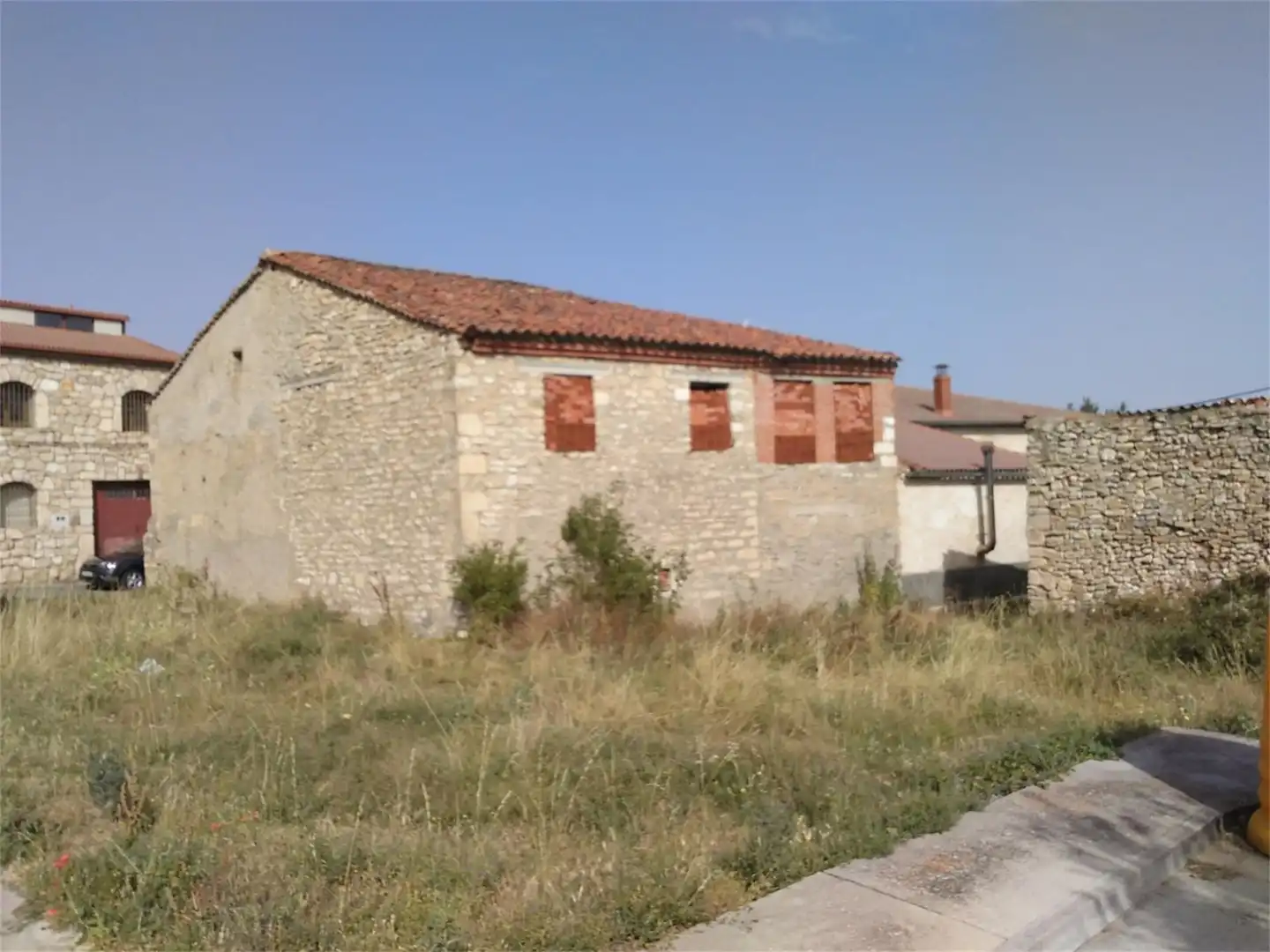 Vista exterior de Casa adosada en venta en Campisábalos