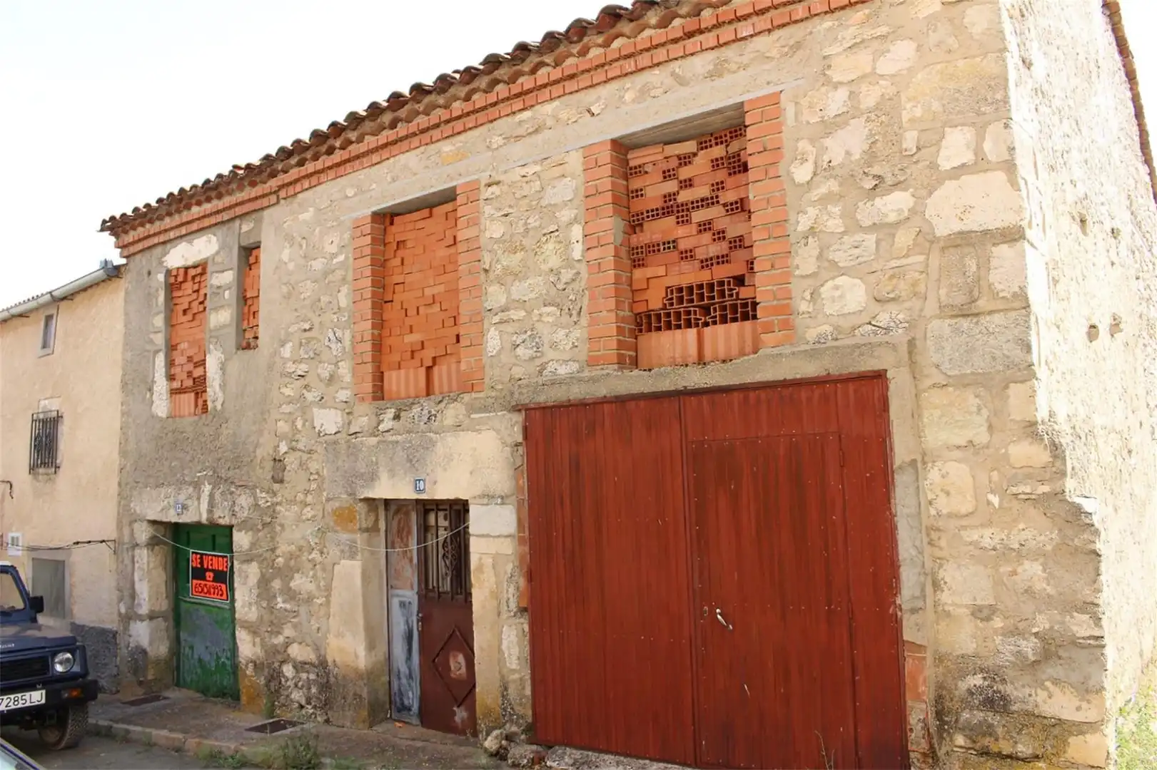 Vista exterior de Casa adosada en venta en Campisábalos