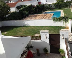 Swimming pool of Single-family semi-detached for sale in Alanís  with Terrace