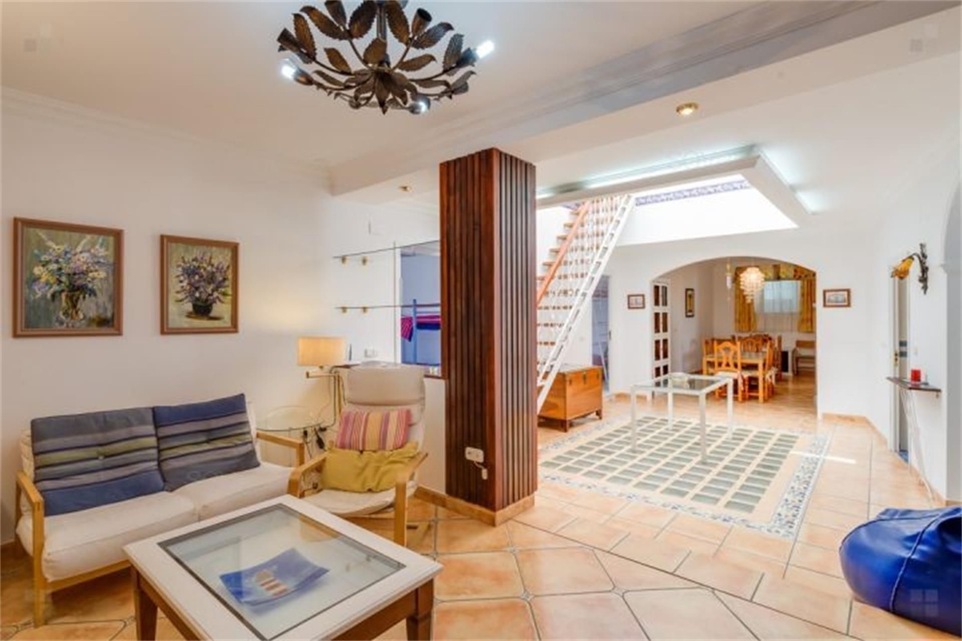 Living room of Single-family semi-detached to rent in Alcalá de los Gazules  with Air Conditioner, Terrace and Balcony