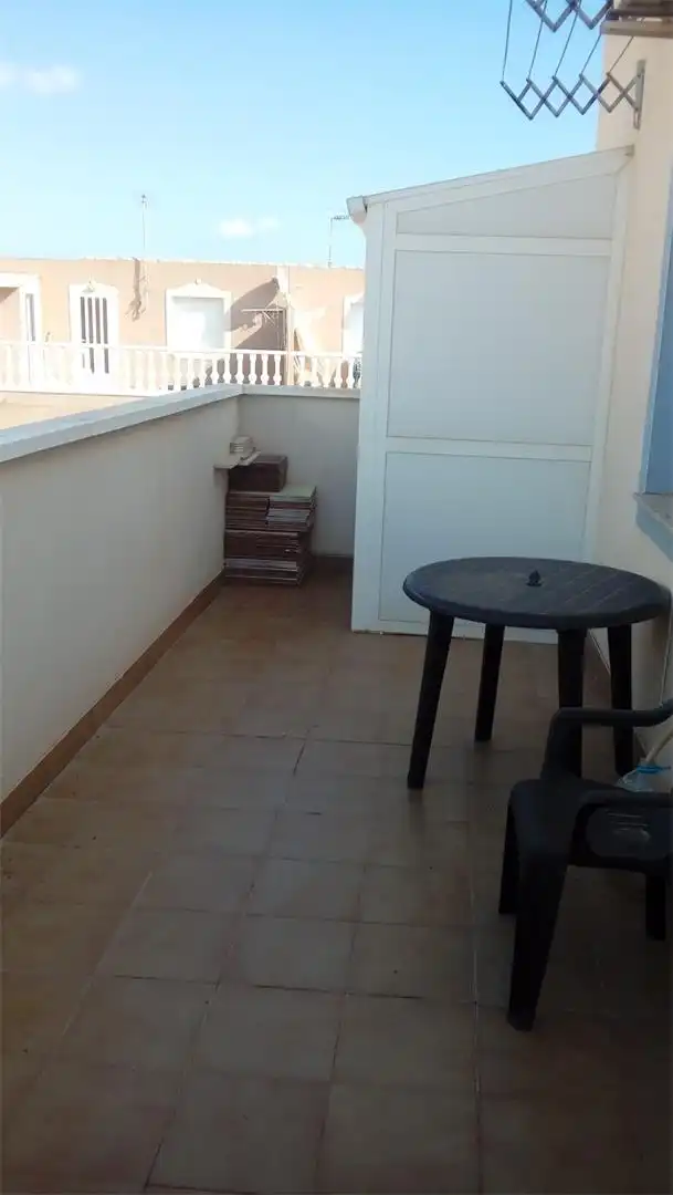 Terrasse von Einfamilien-Reihenhaus zum Verkauf in Mazarrón mit Klimaanlage und Terrasse