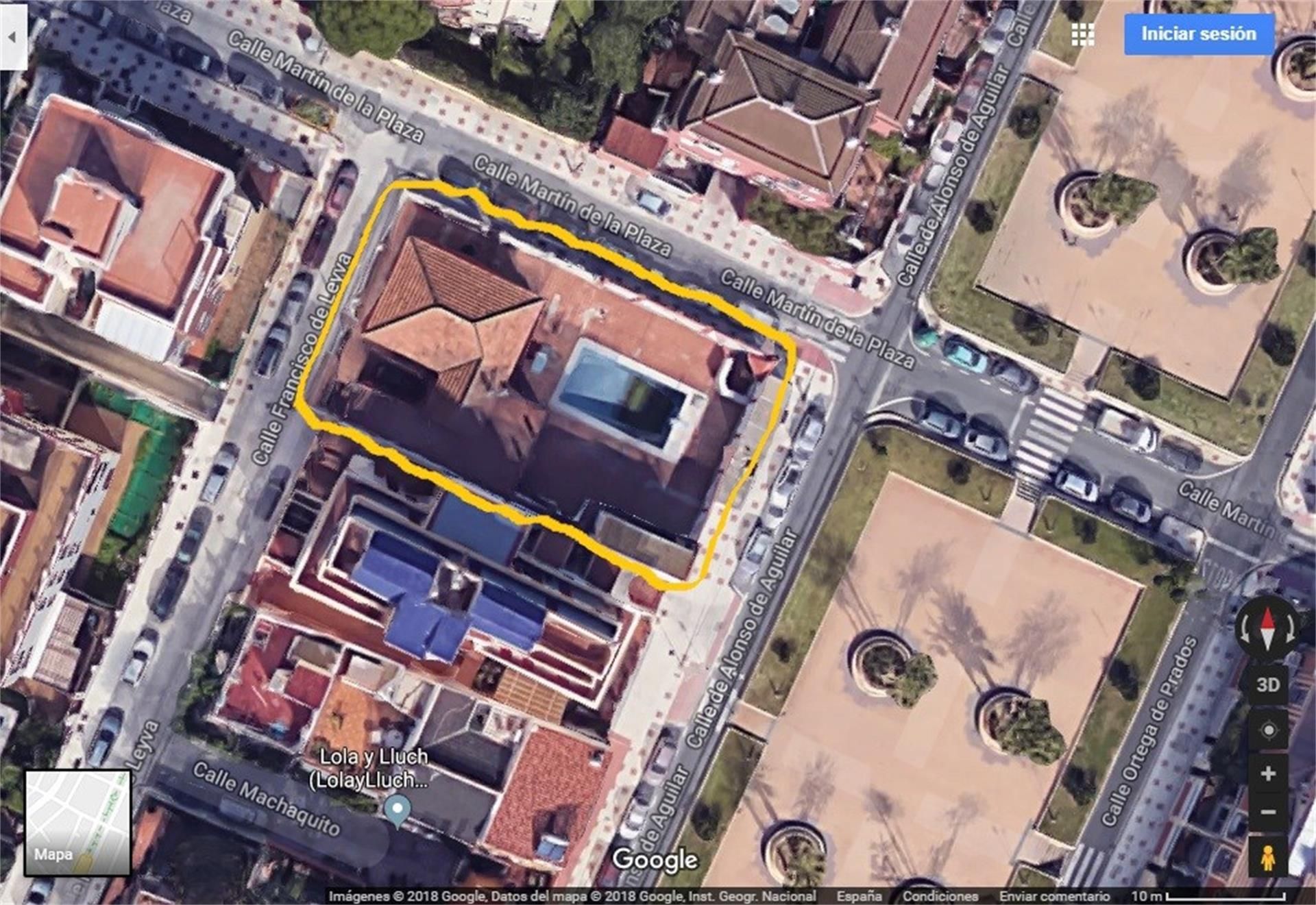 Exterior view of Land for sale in Málaga Capital