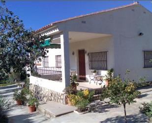 Exterior view of House or chalet for sale in Pedralba  with Air Conditioner, Terrace and Swimming Pool