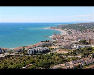 Vista exterior de Terreny en venda en Sitges