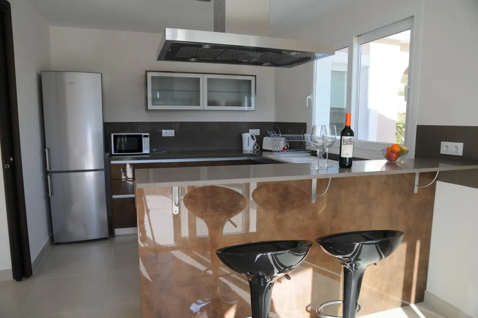 Cocina de Casa o chalet de alquiler en Moraira con Aire acondicionado, Calefacción y Jardín privado