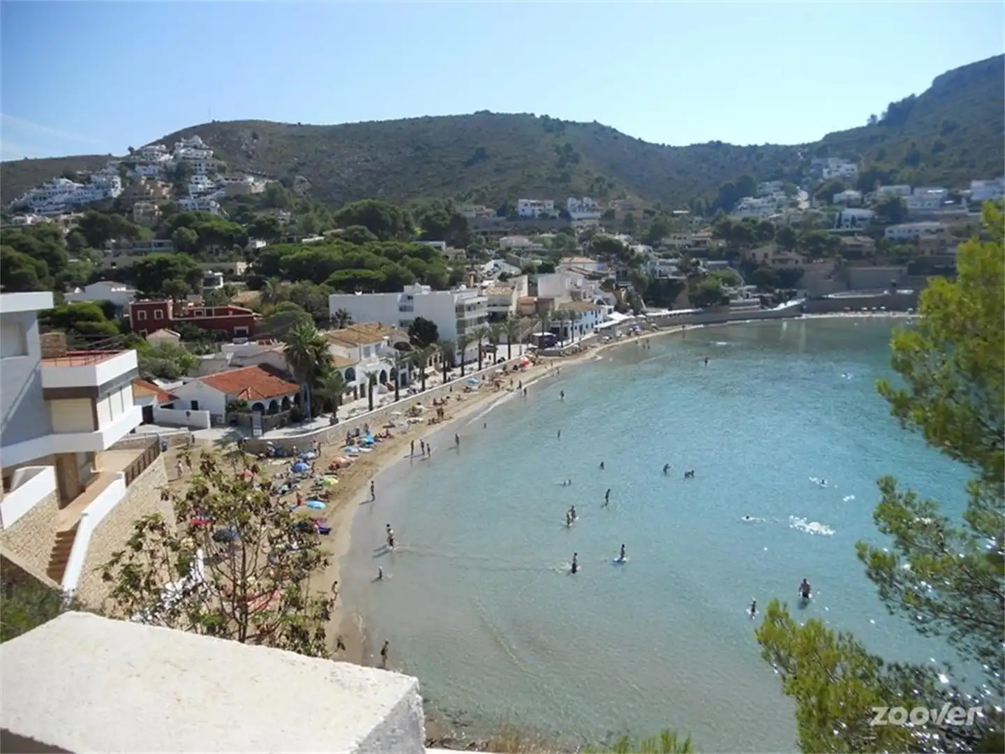 Vista exterior de Casa o chalet de alquiler en Moraira con Aire acondicionado, Calefacción y Jardín privado