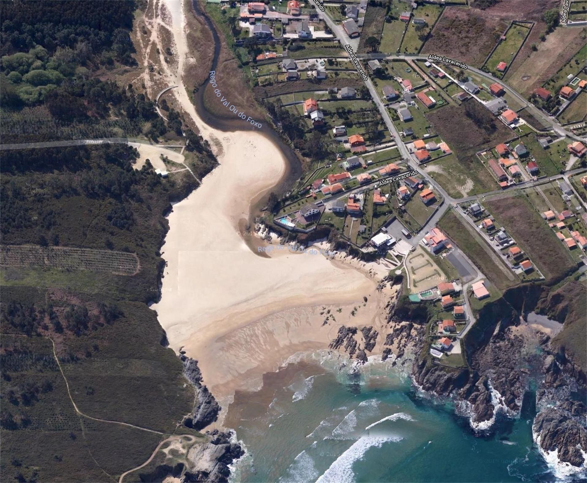 Exterior view of Land for sale in Valdoviño