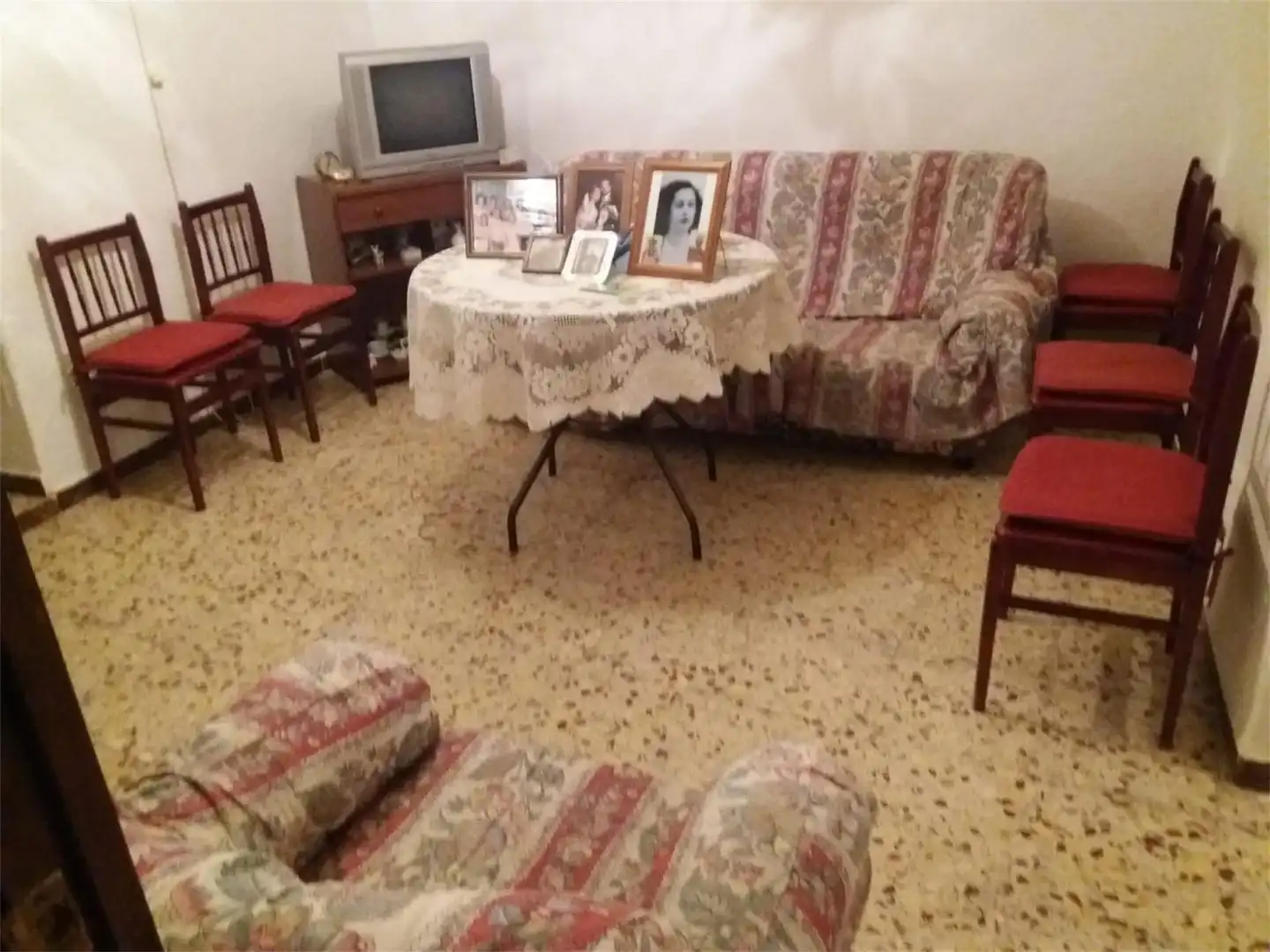 Casa adosada en venta en Calle Juan Ramón Jiménez, 21, El Real de la Jara Sala de estar de Casa adosada en venta en El Real de la Jara