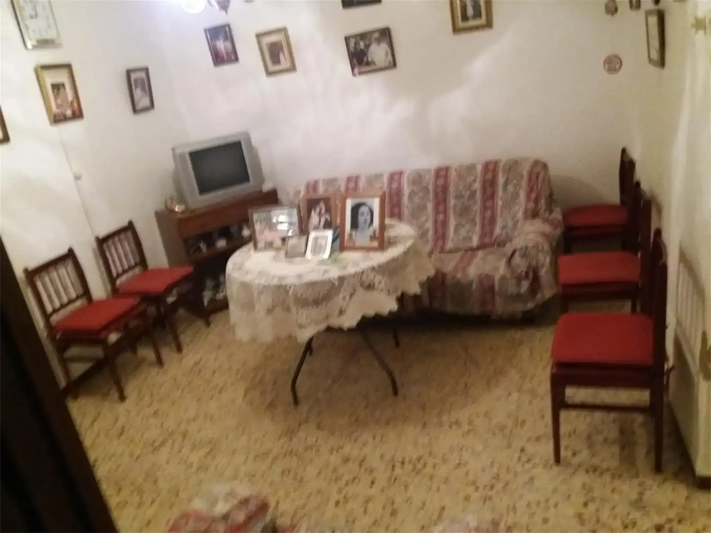 Casa adosada en venta en Calle Juan Ramón Jiménez, 21, El Real de la Jara Sala de estar de Casa adosada en venta en El Real de la Jara