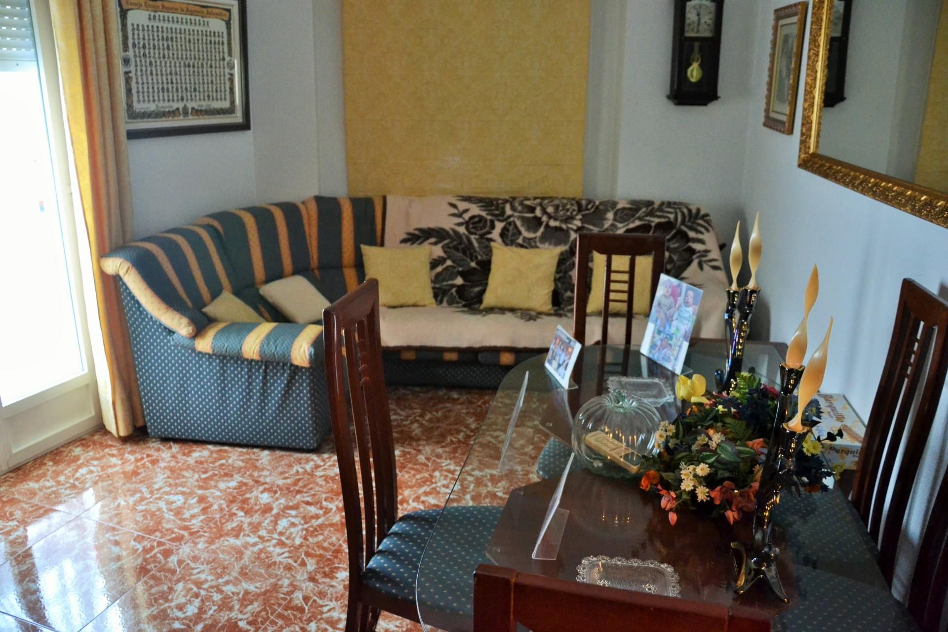 Living room of Flat for sale in  Jaén Capital  with Air Conditioner, Heating and Furnished