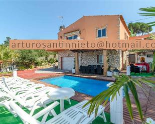 Exterior view of House or chalet for sale in Vidreres  with Air Conditioner, Heating and Private garden