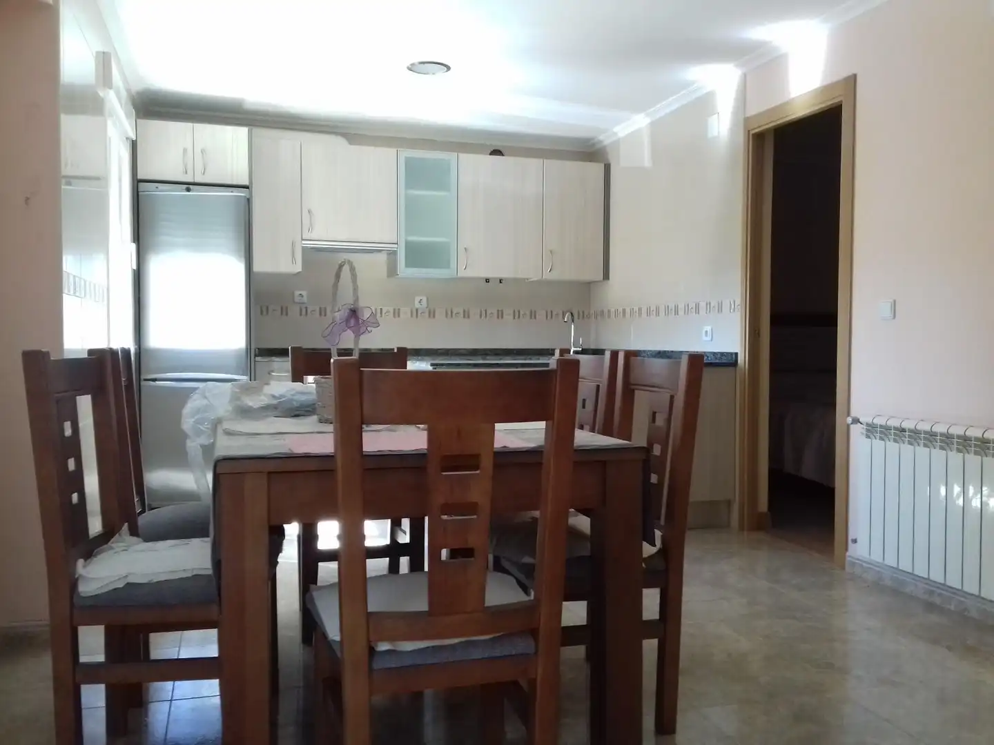 Küche von Wohnung zur Miete in Fabero mit Parkett, Abstellraum und Möbliert