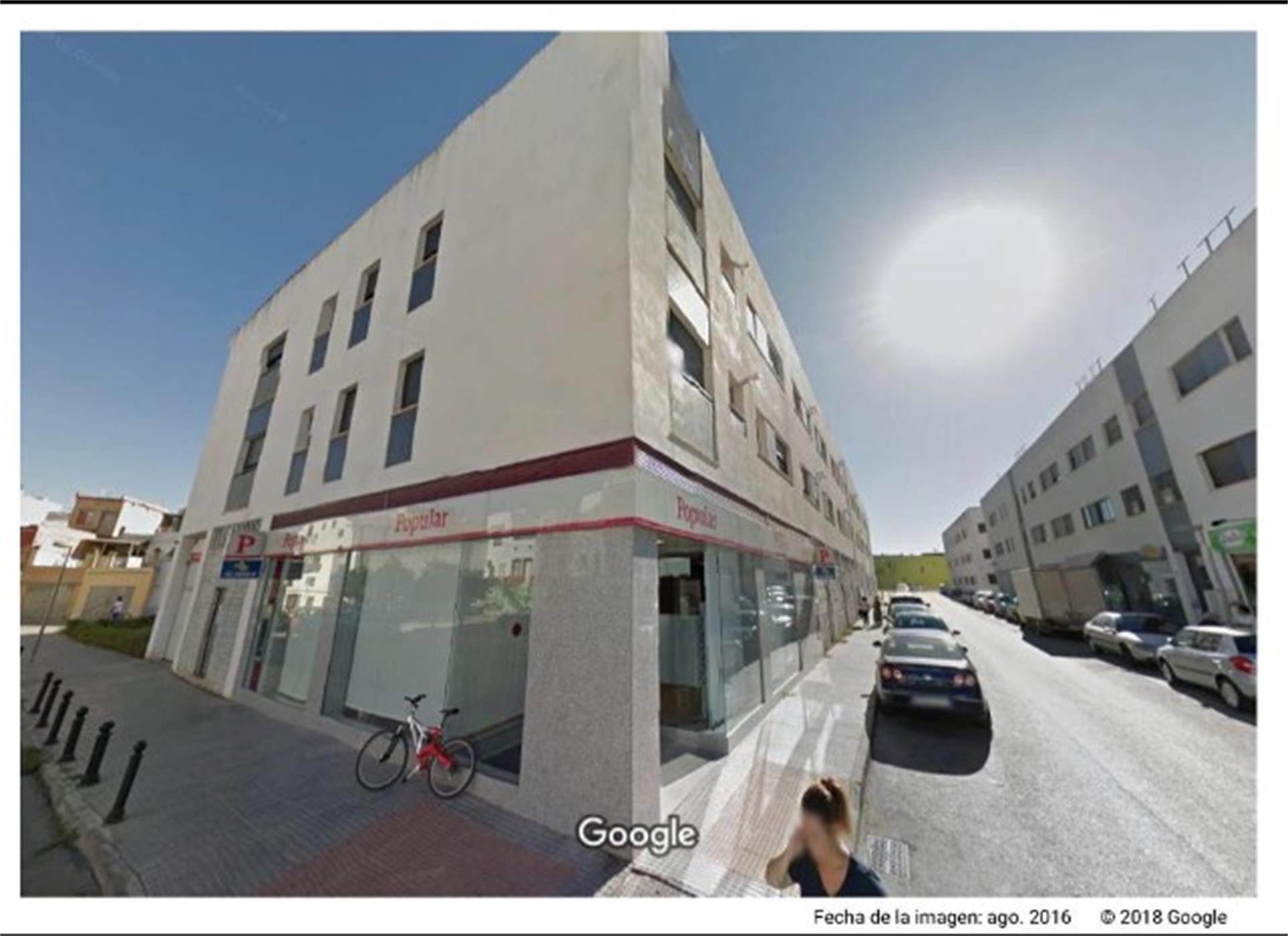 Exterior view of Garage for sale in  Sevilla Capital