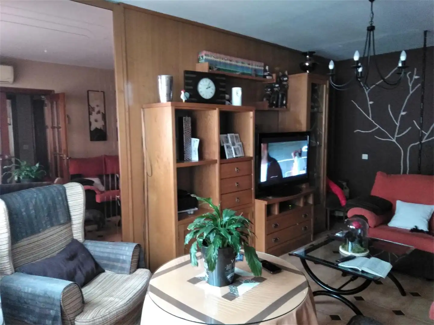 Casa adosada en venta en Calle Arrabal de la Laguna, 5, Zarza de Granadilla Sala de estar de Casa adosada en venta en Zarza de Granadilla con Aire acondicionado, Calefacción y Terraza