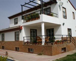 Exterior view of House or chalet for sale in Fuente Vaqueros  with Terrace and Swimming Pool