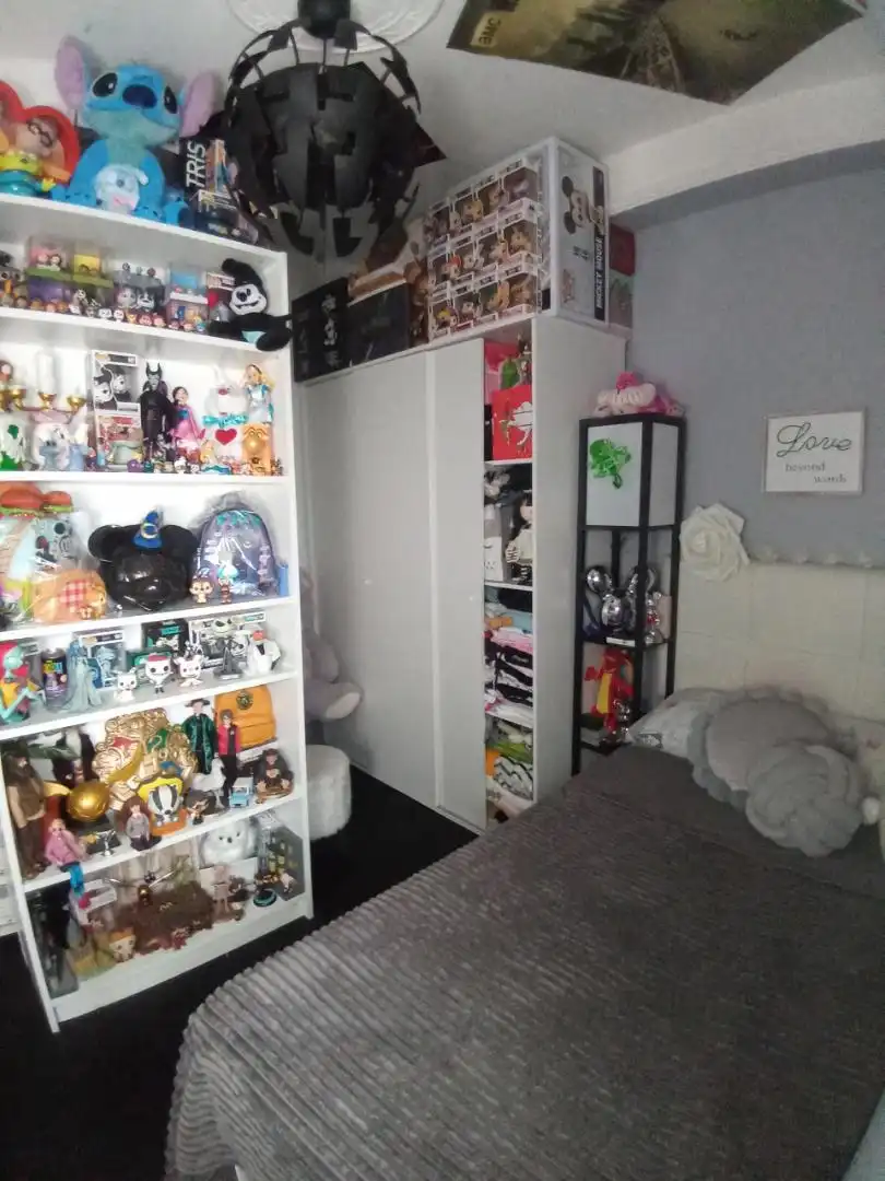Schlafzimmer von Einfamilien-Reihenhaus zum Verkauf in Cubillos del Sil mit Möbliert, Ofen und Waschmaschine