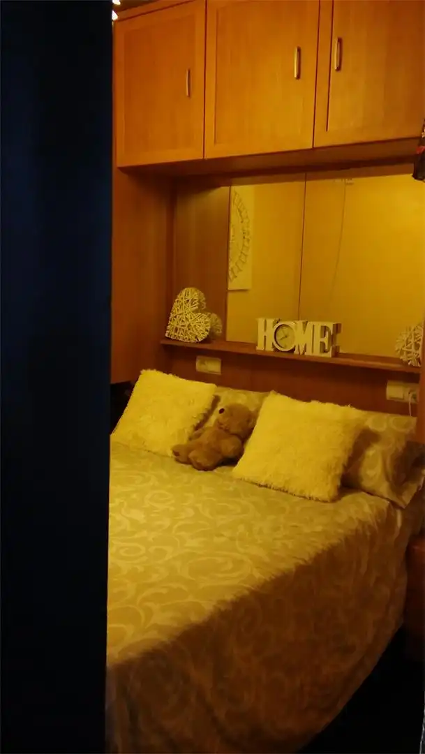 Schlafzimmer von Einfamilien-Reihenhaus zum Verkauf in Cubillos del Sil mit Möbliert, Ofen und Waschmaschine