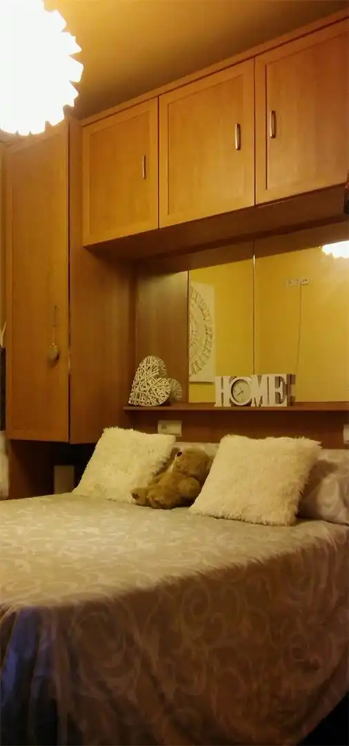 Schlafzimmer von Einfamilien-Reihenhaus zum Verkauf in Cubillos del Sil mit Möbliert, Ofen und Waschmaschine