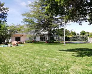 Jardí de Casa o xalet en venda en Almendralejo amb Aire condicionat, Terrassa i Piscina