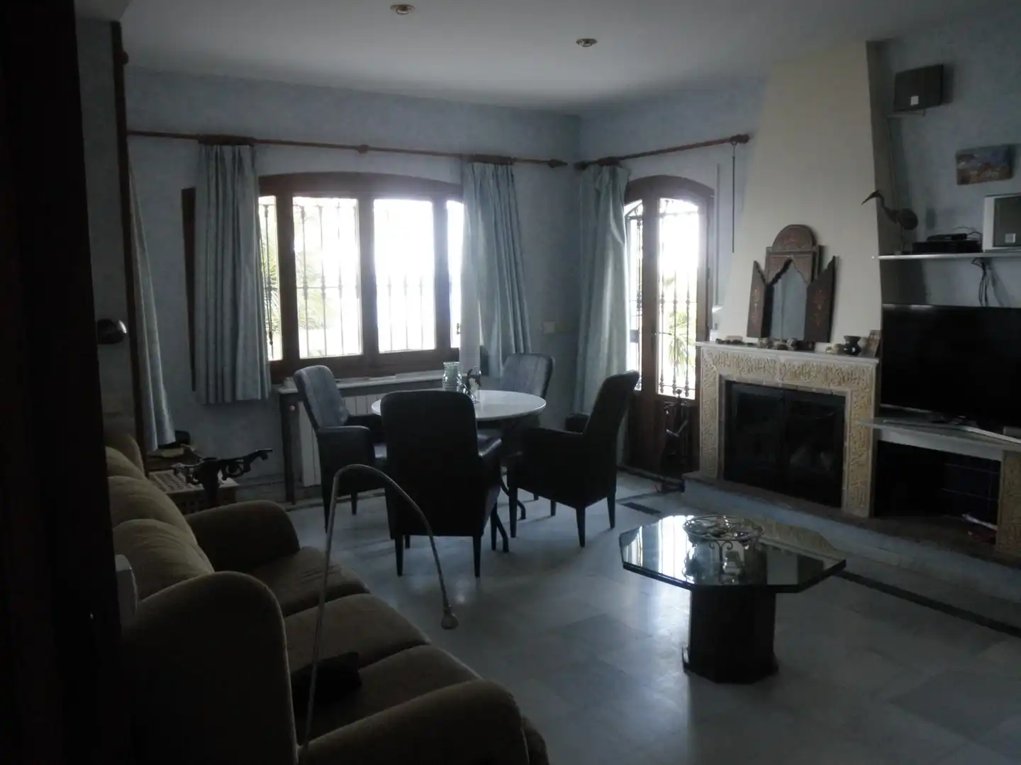 Casa o chalet en venta en El Calón - Cala Panizo - El Pozo del Esparto Sala de estar de Casa o chalet en venta en Cuevas del Almanzora con Aire acondicionado, Terraza y Piscina