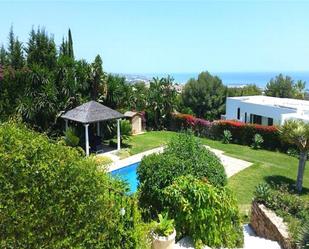 Exterior view of House or chalet for sale in Marbella  with Air Conditioner, Private garden and Terrace