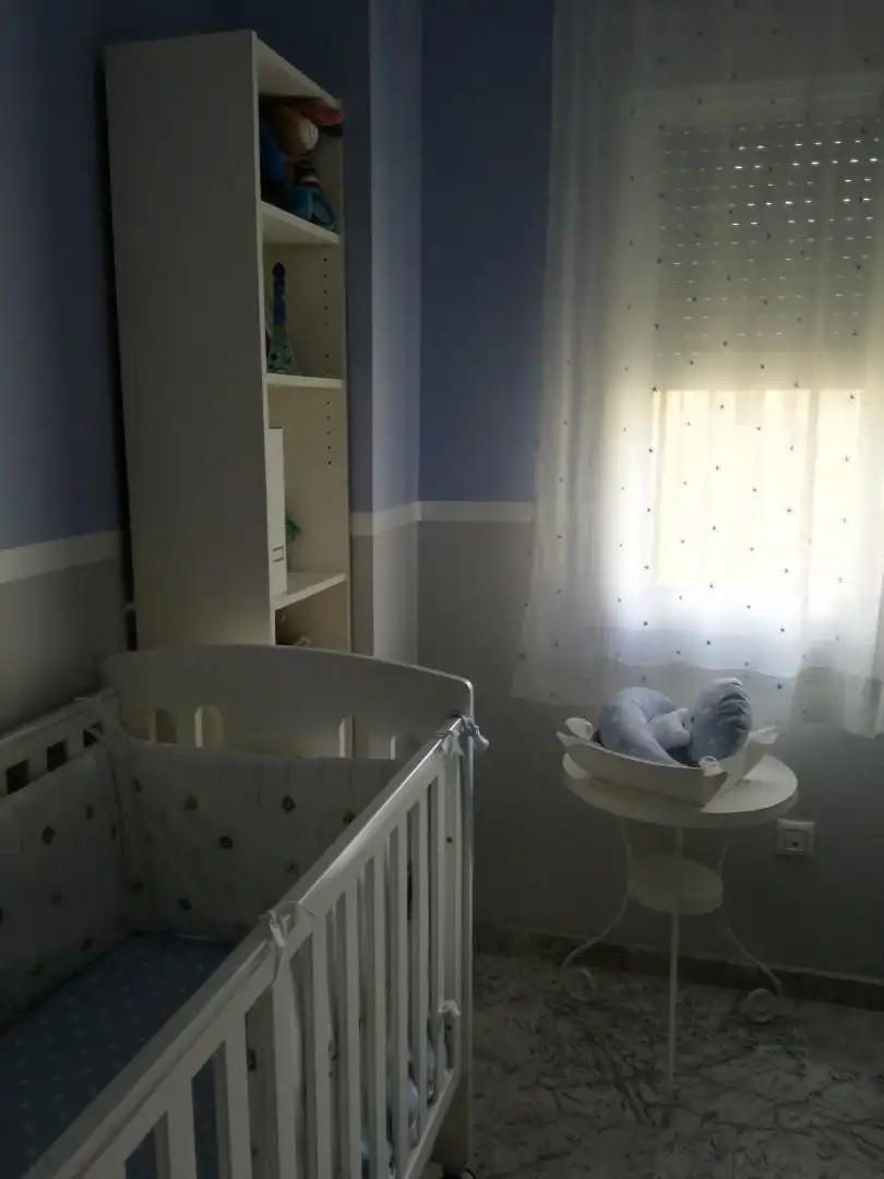 Schlafzimmer von Wohnung zum Verkauf in  Sevilla Capital mit Klimaanlage, Terrasse und Balkon