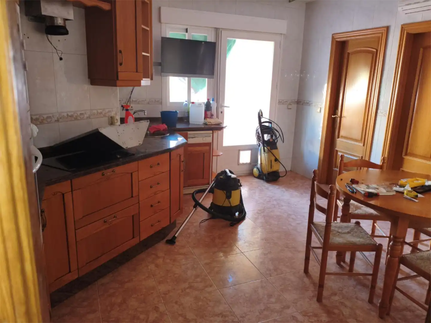 Casa o chalet en venta en Calle Chaparral, 14, Dúrcal Cocina de Casa o chalet en venta en Dúrcal con Aire acondicionado y Terraza