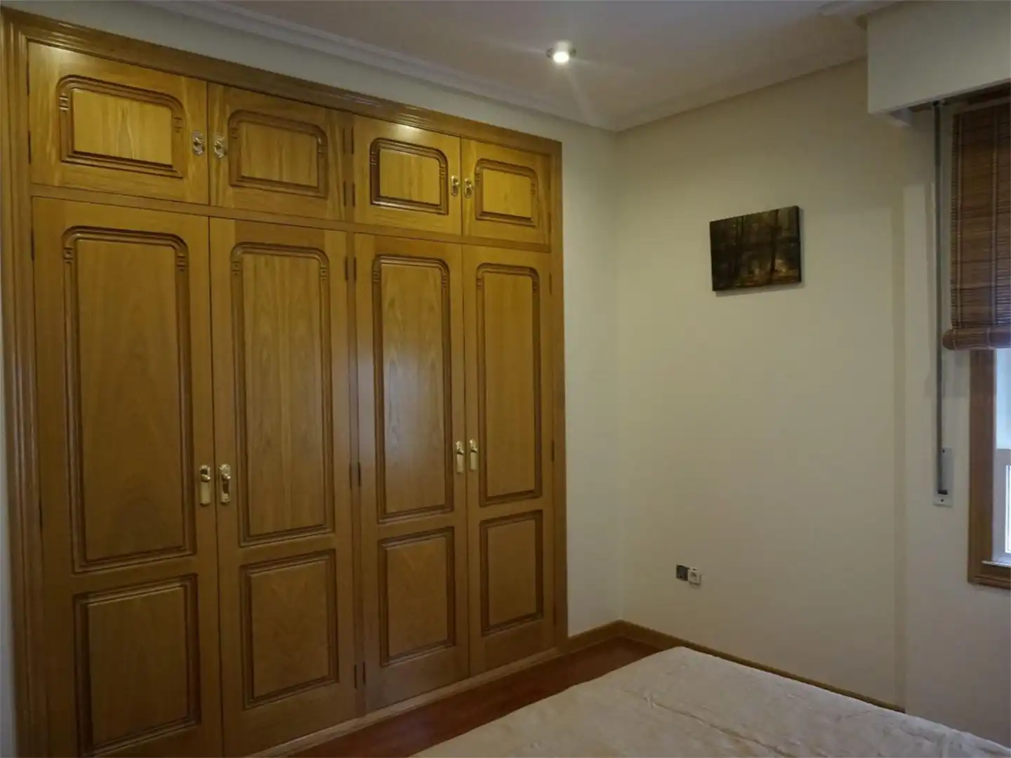Schlafzimmer von Wohnung zur Miete in Ourense Capital  mit Heizung, Privatgarten und Parkett