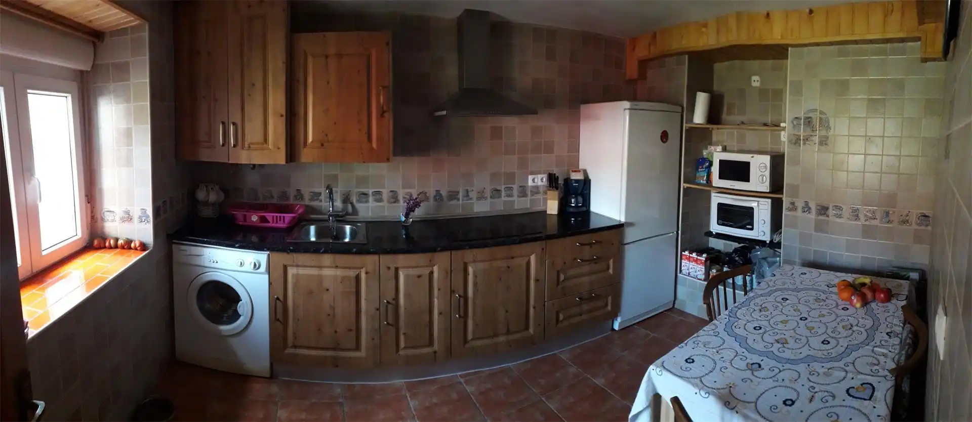 Kitchen of Detached homes for sale in Aller  with Terrace, Furnished and Washing machine