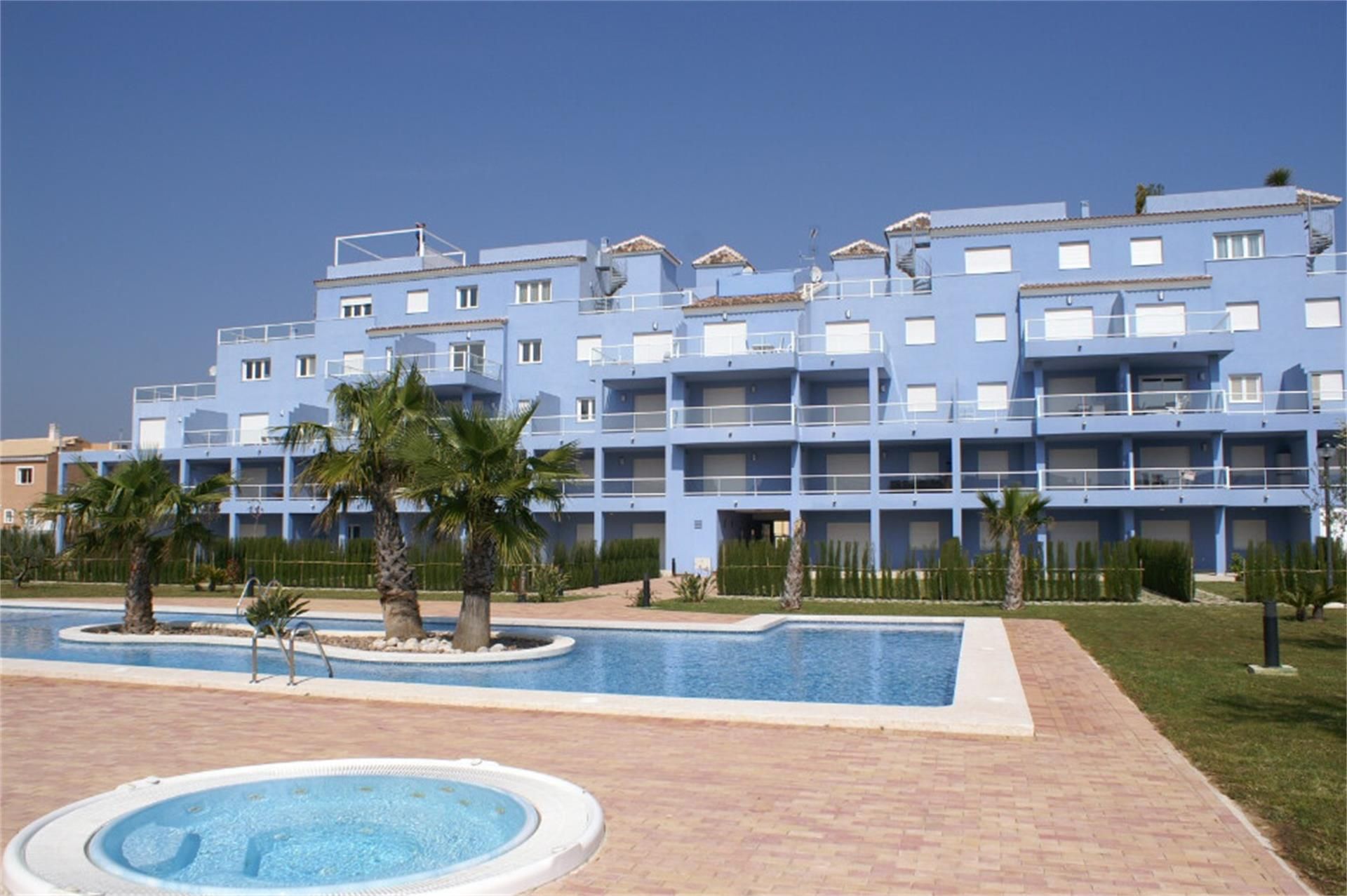 Exterior view of Apartment for sale in El Verger  with Air Conditioner, Terrace and Swimming Pool