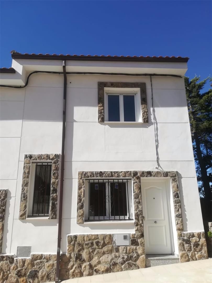 Exterior view of Single-family semi-detached for sale in Gata  with Heating and Terrace