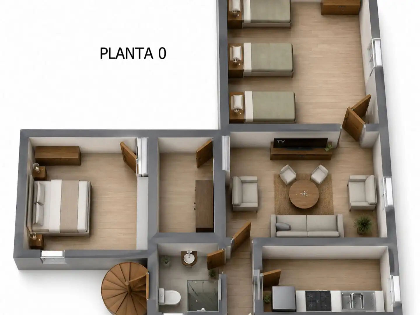 Wohnung zum Verkauf in Daimiel mit Balkon