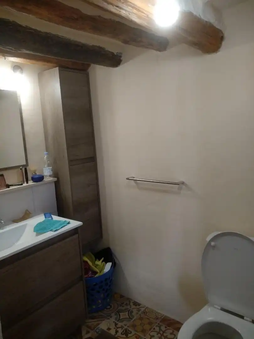 Casa adosada en venta en Válor Baño de Casa adosada en venta en Válor con Terraza
