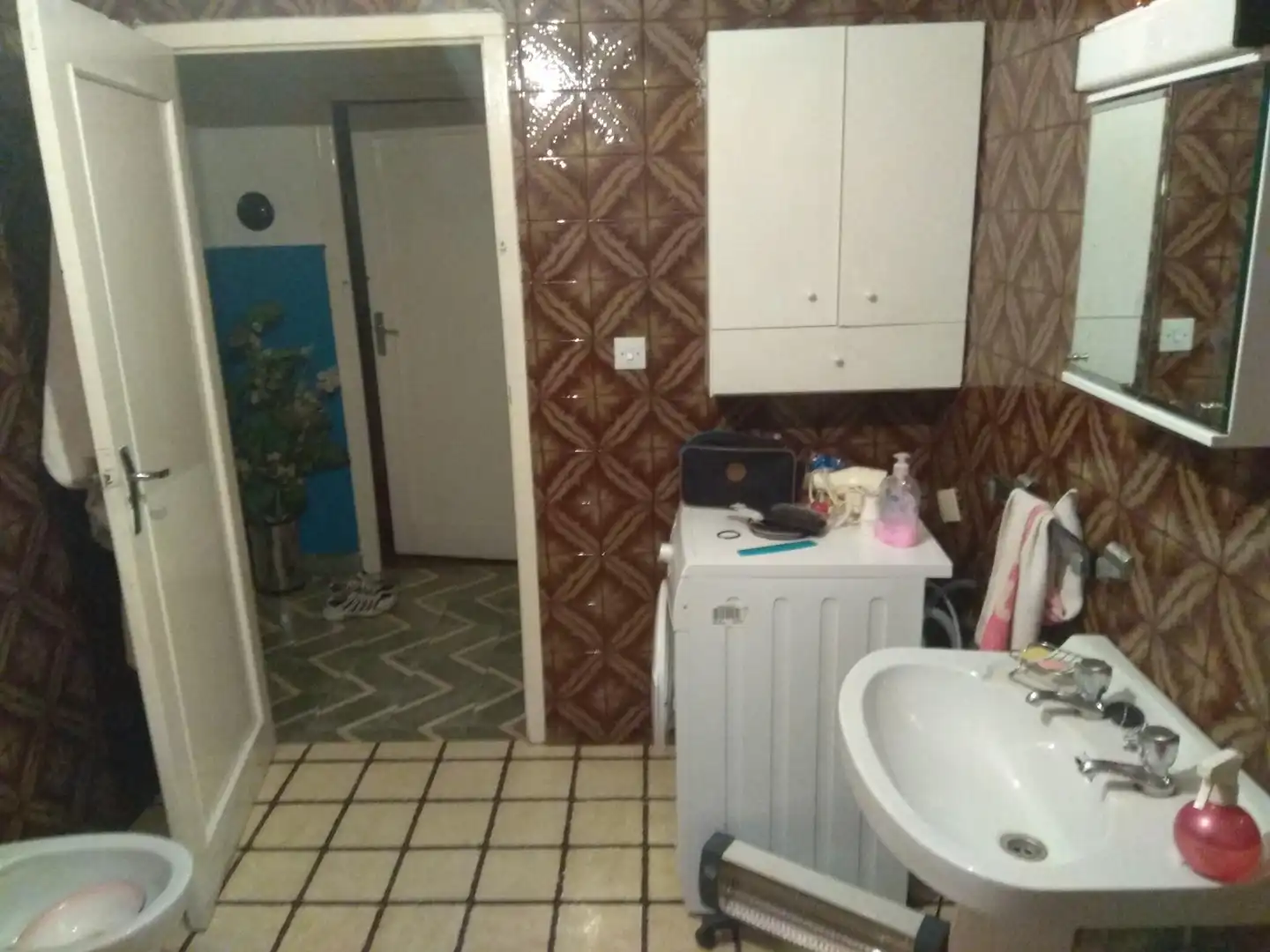 Baño de Casa o chalet en venta en Las Omañas  con Parquet, Trastero y Amueblado