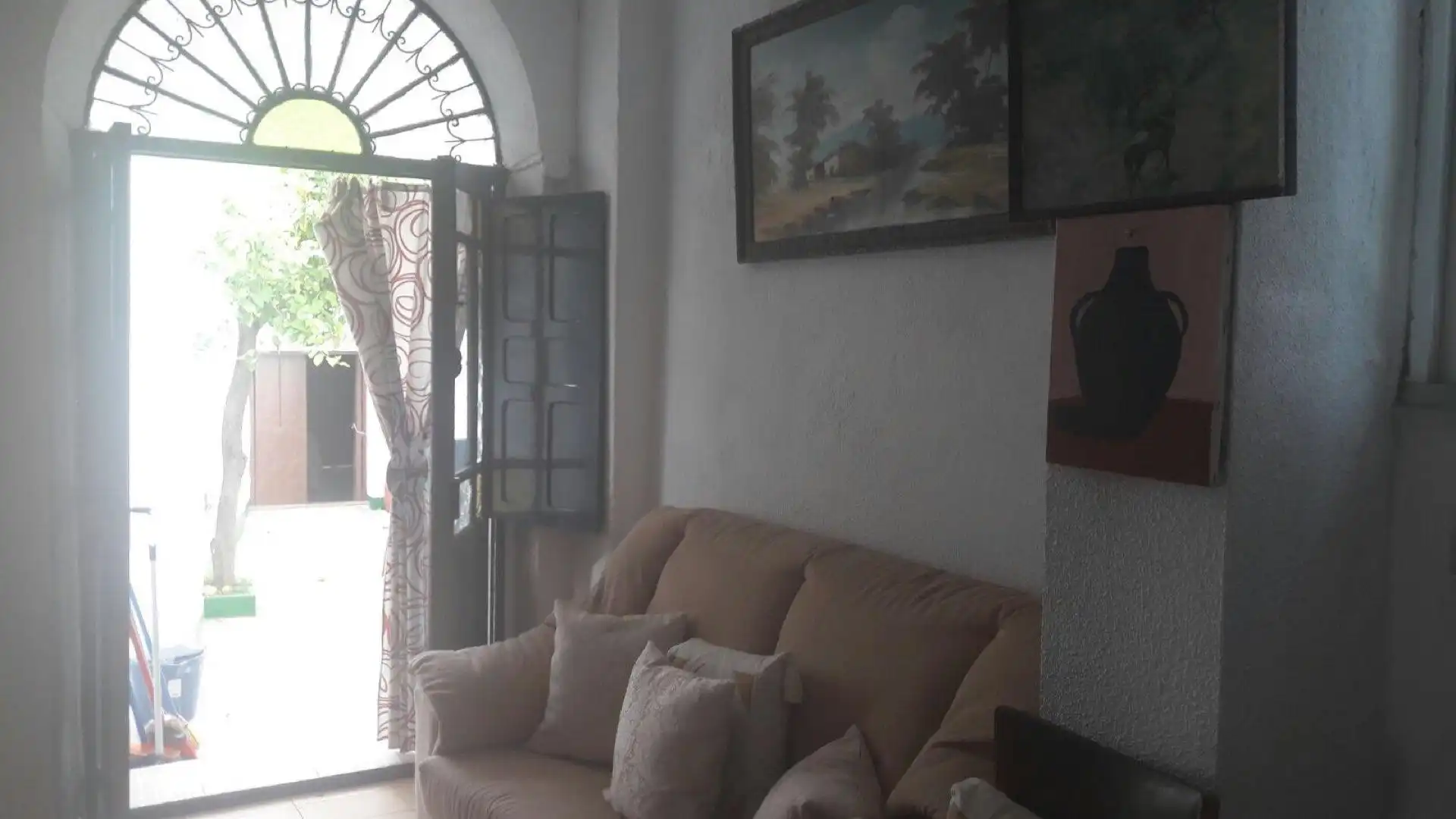 Sala d'estar de Casa o xalet en venda en Oliva de la Frontera